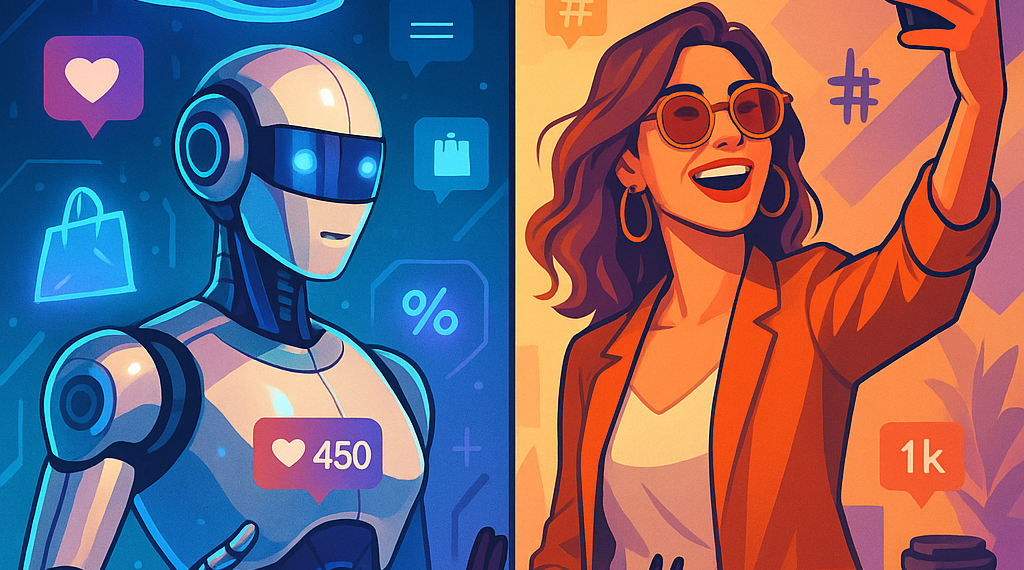 Virtual Celebrities and AI Influencers: Disrupting the Fame Game